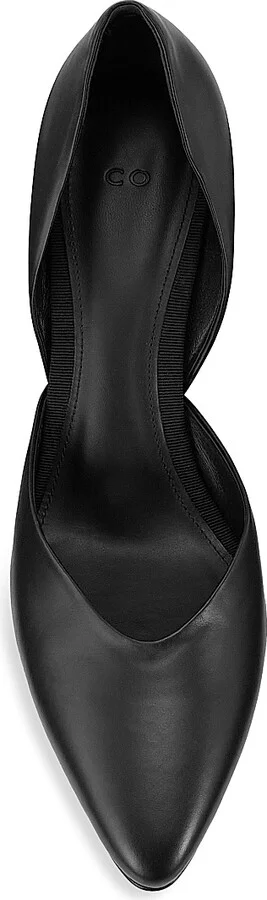 Women's 87MM Leather D'Orsay Pumps - Black - Size 7.5 - Image 5