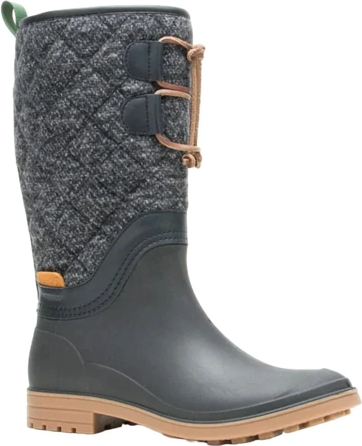 Women's Abigail Winter Boots In Black/white