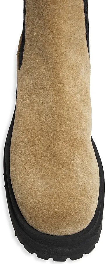 Women's Acacia Suede Chelsea Boots - Beige - Size 5 - Image 4