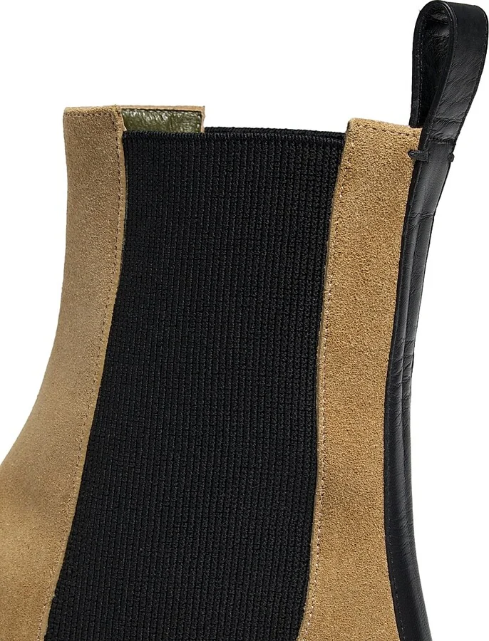 Women's Acacia Suede Chelsea Boots - Beige - Size 5 - Image 5