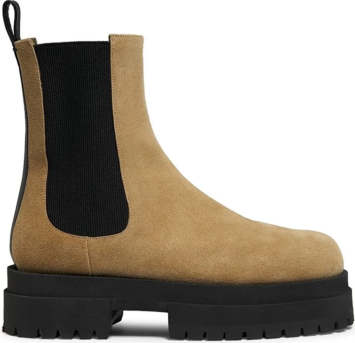 Women's Acacia Suede Chelsea Boots - Beige - Size 5