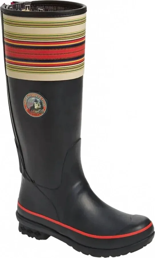 Women's Acadia National Park Tall Rain Boot In Black