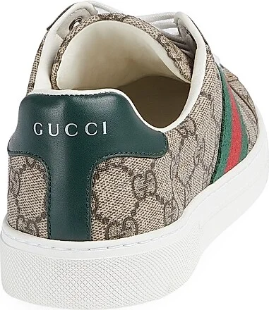 Women's Ace Monogram Sneakers - Beige - Size 4 - Image 3