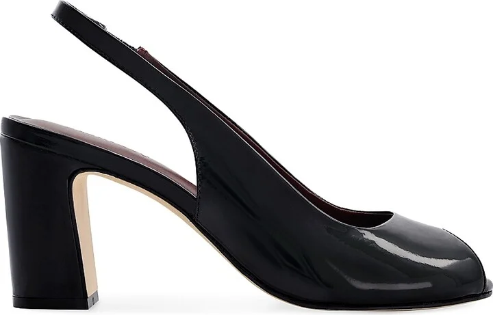 Women's Adell Peep Toe Pumps - Black - Size 6
