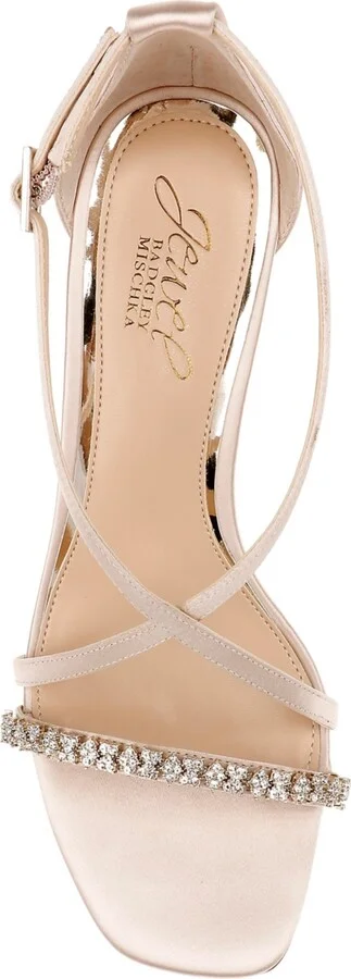 Women's Adelynn Crisscross Strap Wedge Evening Sandals - Image 4