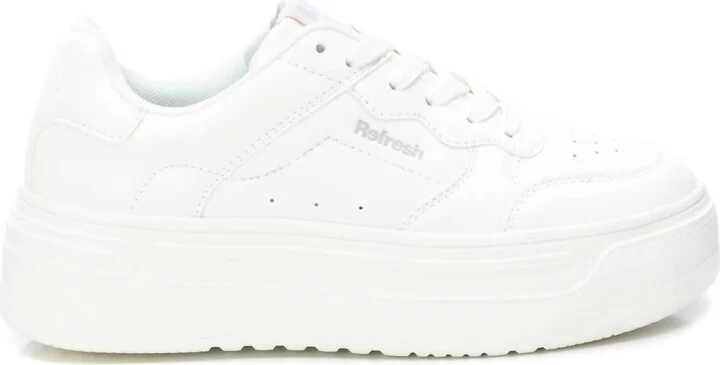 Women's Adjustable Lace Sneakers In White