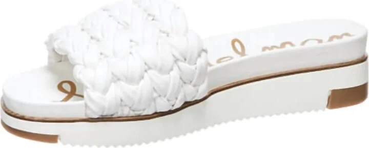 Women's Ainslie Braided Sandal In Bright White