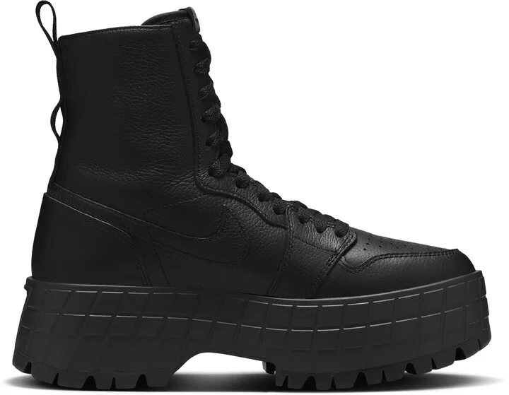 Women's Air Jordan 1 Brooklyn Boots in Black | FJ5737-001 - Image 3