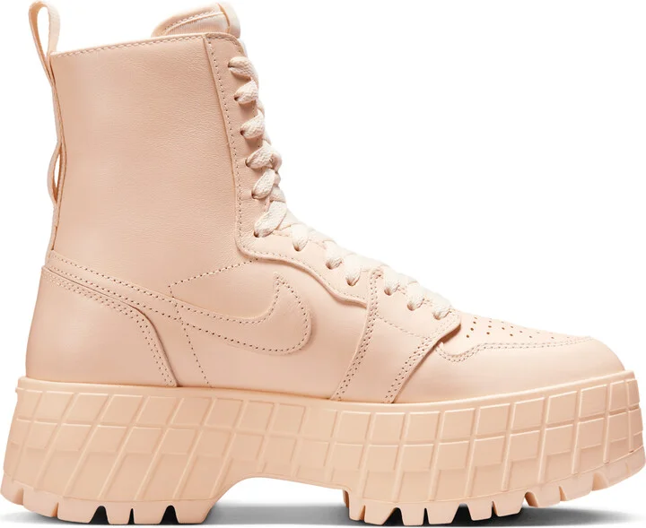 Women's Air Jordan 1 Brooklyn Boots in Brown | FJ5737-800 - Image 3