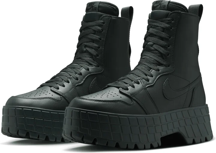 Women's Air Jordan 1 Brooklyn Boots in Green | FJ5737-300 - Image 5