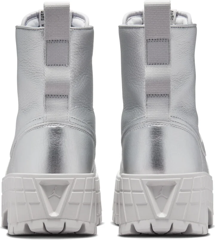 Women's Air Jordan 1 Brooklyn Boots in Grey | FJ5737-002 - Image 6