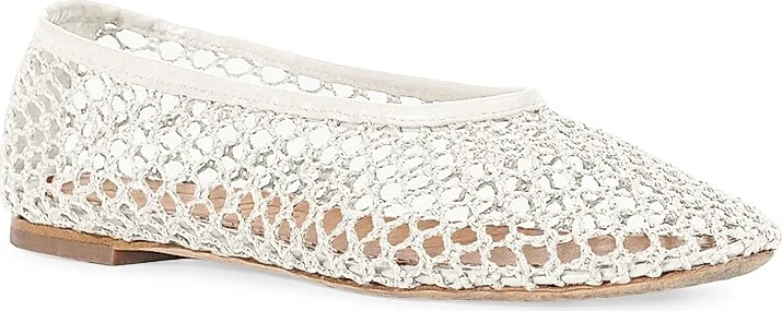 Women's Alba Net Ballet Flats - Paper - Size 6.5 - Image 2