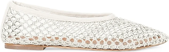 Women's Alba Net Ballet Flats - Paper - Size 6.5