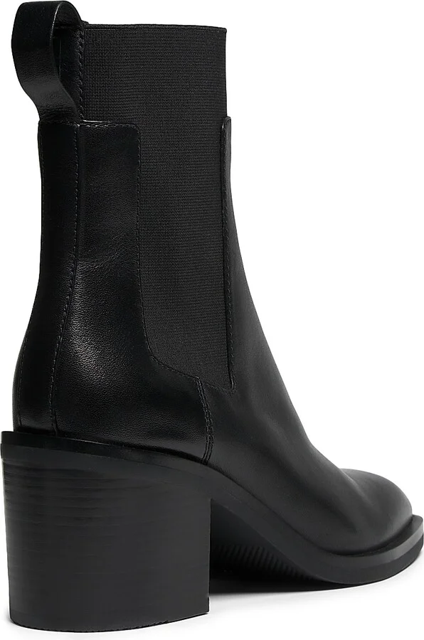 Women's Alexa 70MM Leather Chelsea Boots - Black - Size 6 - Image 2