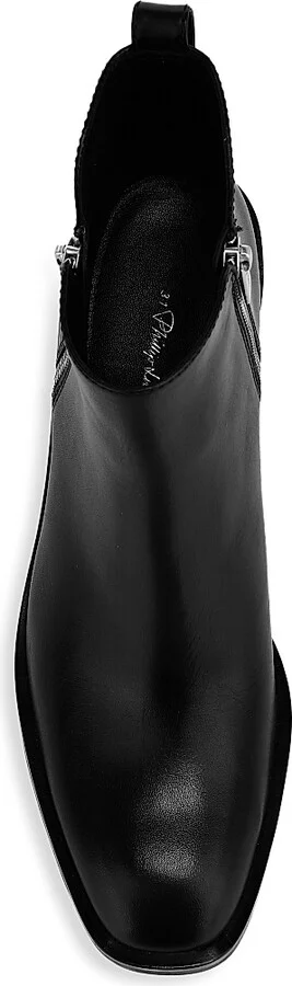Women's Alexa Leather Ankle Boots - Black - Size 5 - Image 5