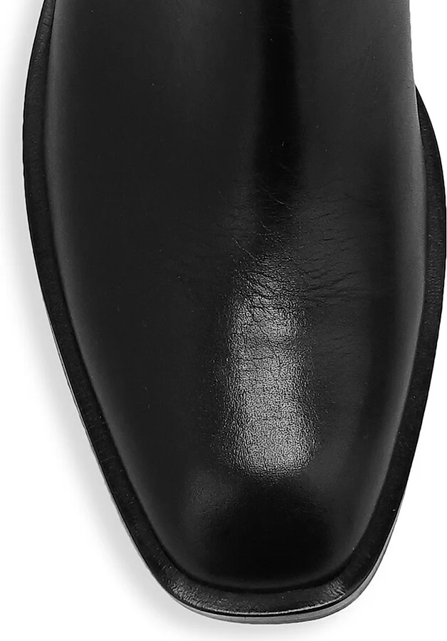 Women's Alexa Leather Ankle Boots - Black - Size 5 - Image 4