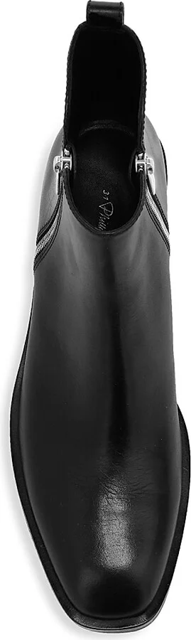 Women's Alexa Leather Ankle Boots - Black - Size 5 - Image 5