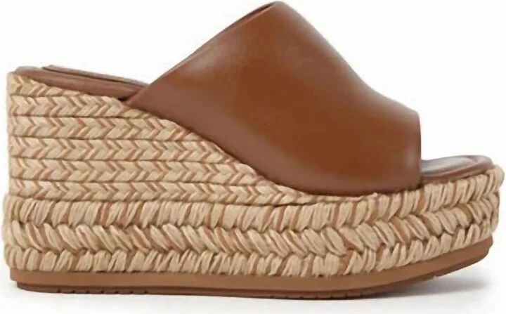 Women's Alide Espadrille Style Wedge In Cuoio