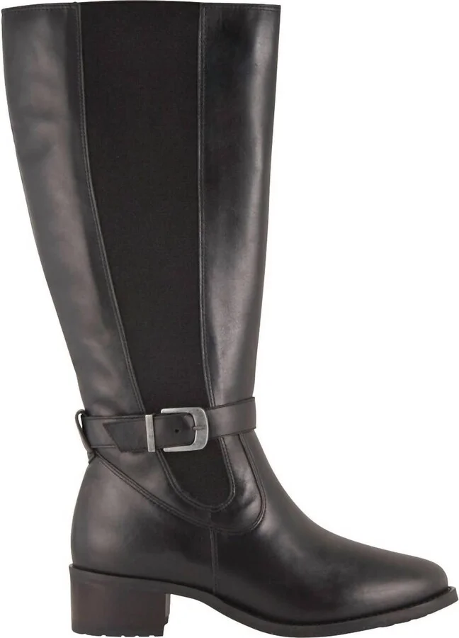 Women's Allegria Waterproof Knee High Boot - Ww Width In Black