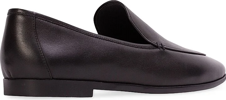 Women's Allie Leather Loafers - Black Leather - Size 5 - Image 5