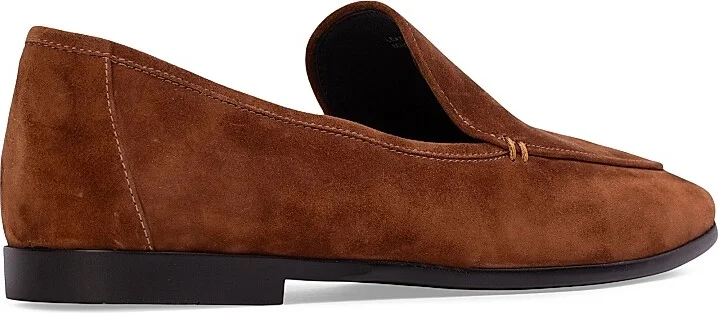 Women's Allie Suede Loafers - Tobacco Suede - Size 5 - Image 4