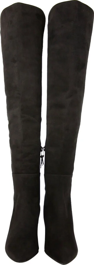 Women's Allwayhunk Dark Brown Cola Suede Over-The-Knee Boot - Image 3