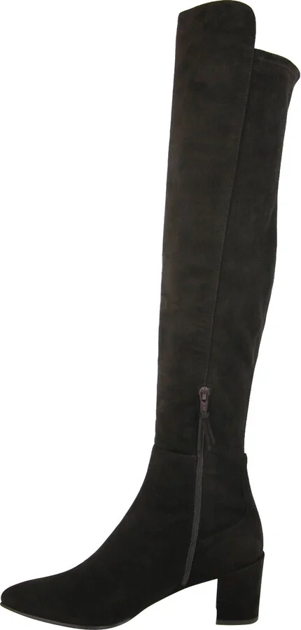 Women's Allwayhunk Dark Brown Cola Suede Over-The-Knee Boot - Image 7