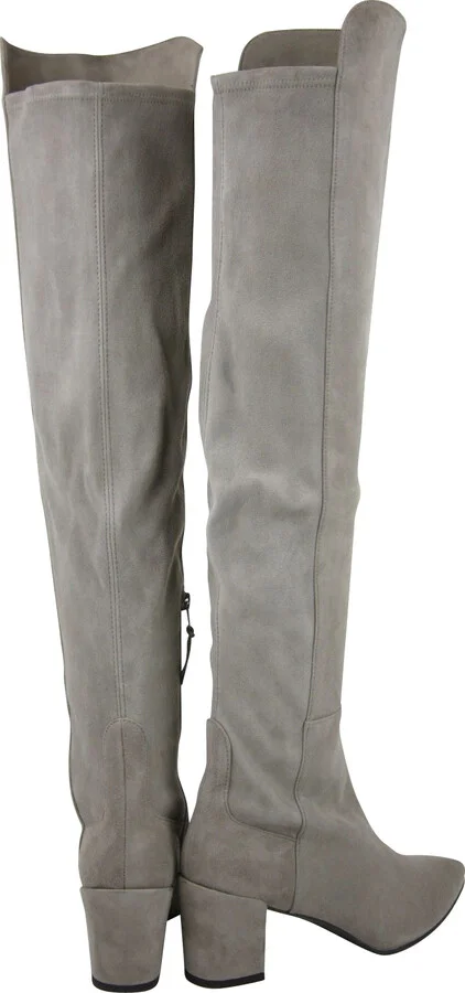 Women's Allwayhunk Taupe Suede Over-The-Knee Boot - Image 5