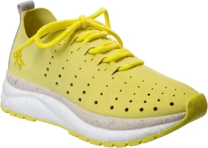 Women's Alstead Shoe In Canary