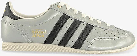 Womens Alumina Black Cream Whit Japan Leather Low-Top Trainers 6.5