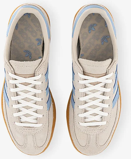 Womens Alumina Clear Sky Gum Handball Spezial Suede Low-Top Trainers Eur 39 / 6 Uk Women - Image 2