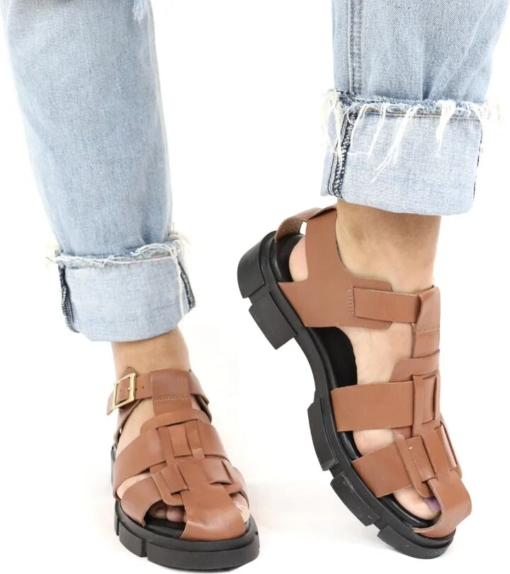 Women's Alva Fisherman Sandals In Tan