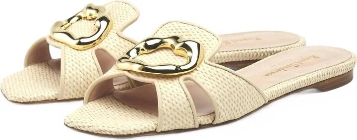 Women's Alvara Natural Raffia Slide In Alvara Raffia Natural