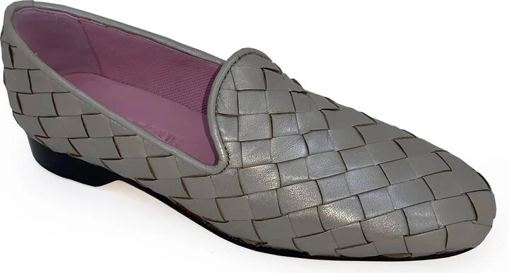 Women's Alyssa Woven Loafer In Platino