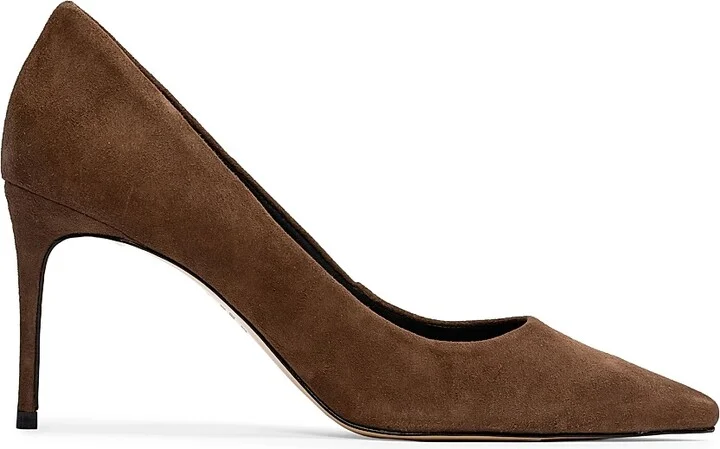 Women's Amaya Suede Pumps - Brown Suede - Size 5