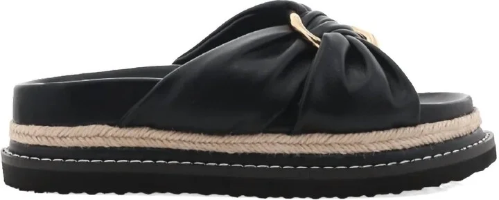 Women's Ambrose Platform Slide Sandal In Black