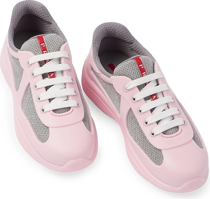 Women's America's Cup Soft Rubber and Bike Fabric Sneakers - Navy Blue - Size 6 - Image 11