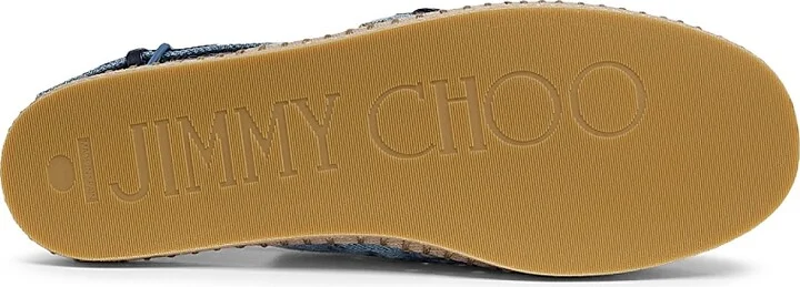 Women's Amiee Denim Slingback Espadrille Flats - Blue Haze - Size 5 - Image 6