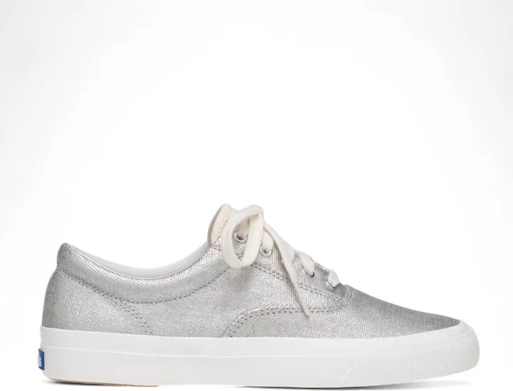 Women's Anchor Sneaker In Matte Silver
