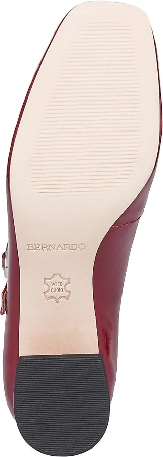 Women's Ancona Block Heel Mary Janes - Dark Red - Size 6.5 - Image 7