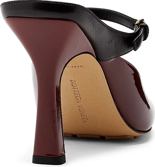 Women's Andrea 90MM Leather Pumps - Sea Salt Black - Size 6 - Image 7