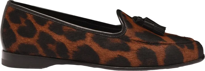 Women's Andrea Leopard Tassel Loafer