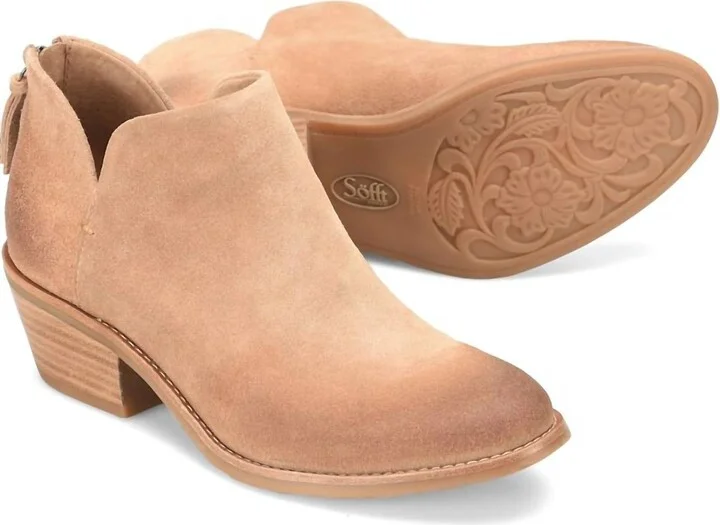 Women's Angelica Boots In Desert (Tan)