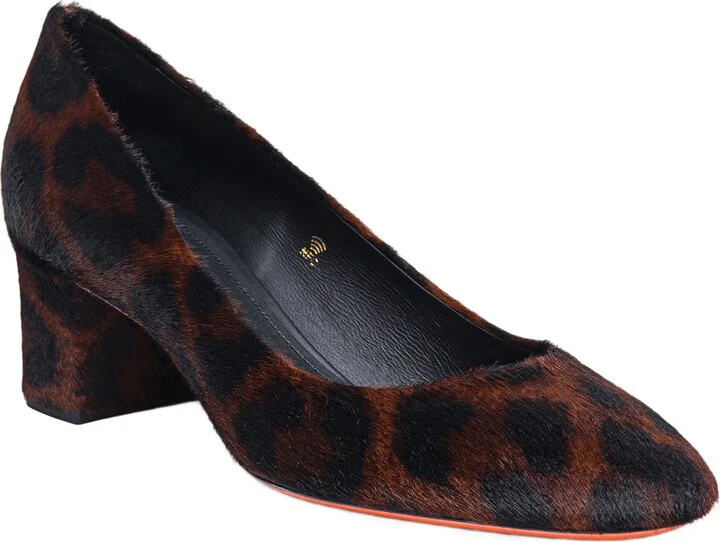 Women's animal-print cavallino low-heel pump - Image 2