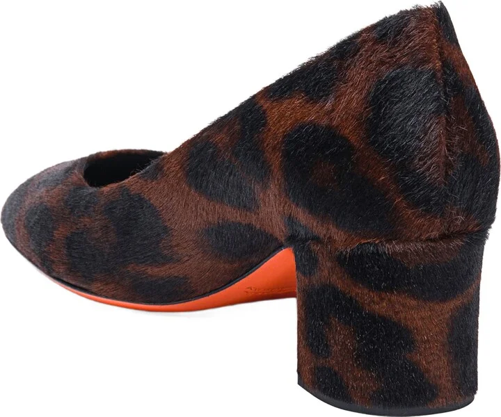 Women's animal-print cavallino low-heel pump - Image 3