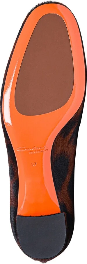 Women's animal-print cavallino low-heel pump - Image 5