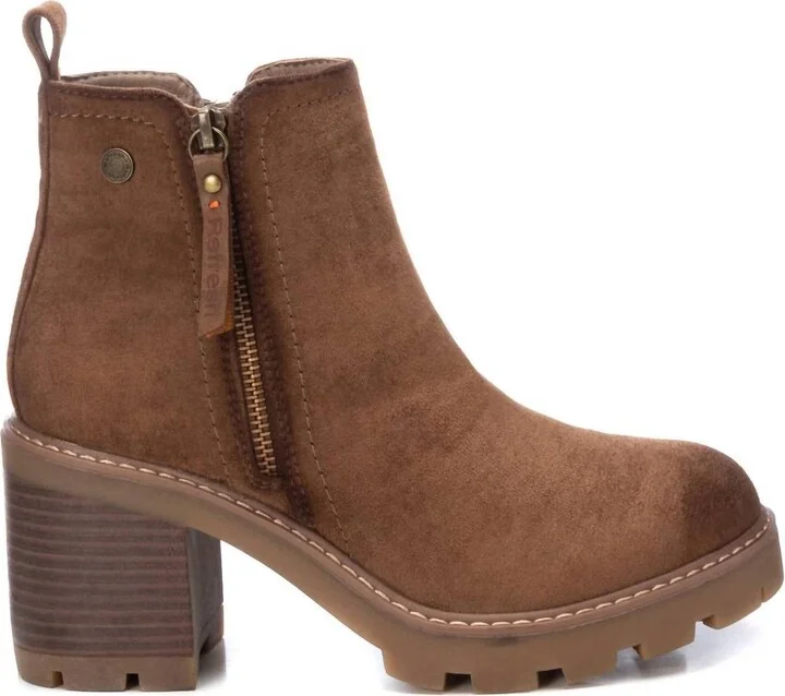 Women's Ankle Booties In Camel