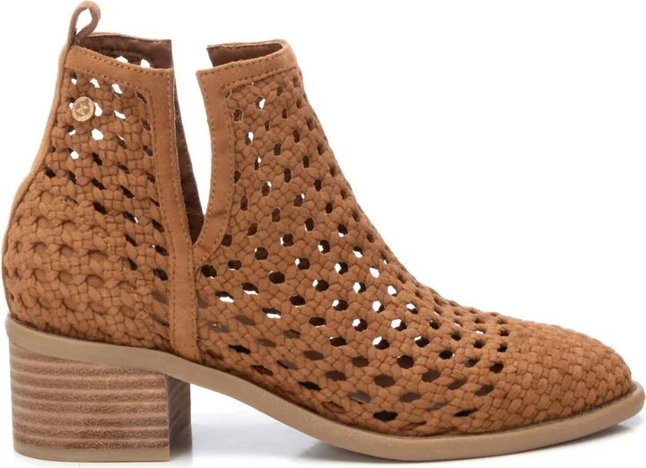 Women's Ankle Booties In Camel