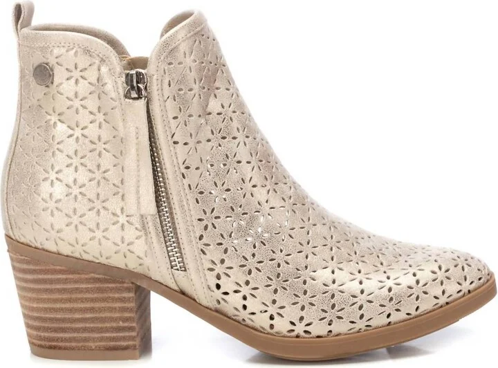 Women's Ankle Booties In Gold