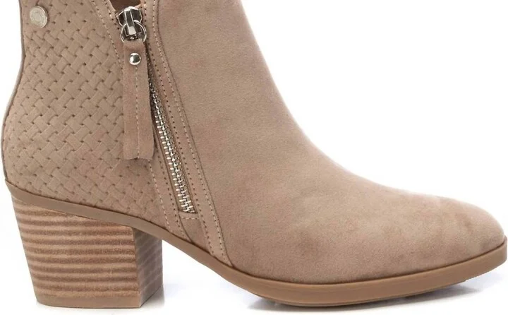 Women's Ankle Booties In Taupe
